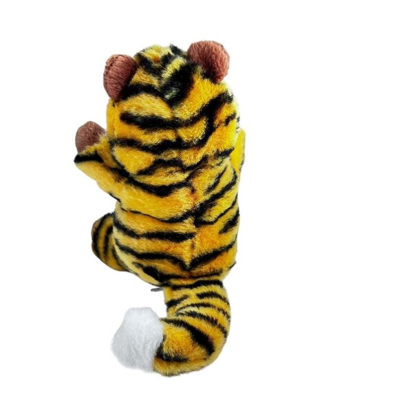 Vintage 1982 GUND Stripped Tiger Plush Animal 6" Stuffed Animal Toy Whiskers - Picture 4 of 9